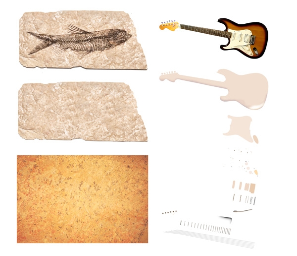 Creation of Rock Fossil: Step 1